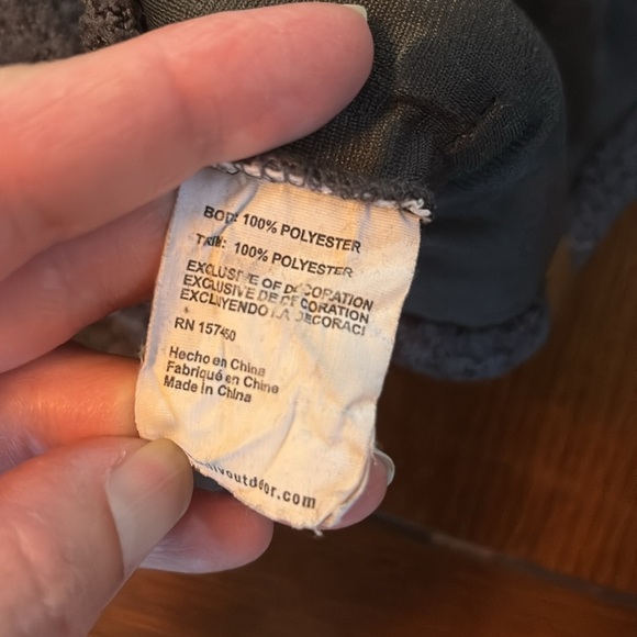 LIV Outdoor Hoodie Pullover Gray. XL. Textured pattern. - Picture 7 of 10